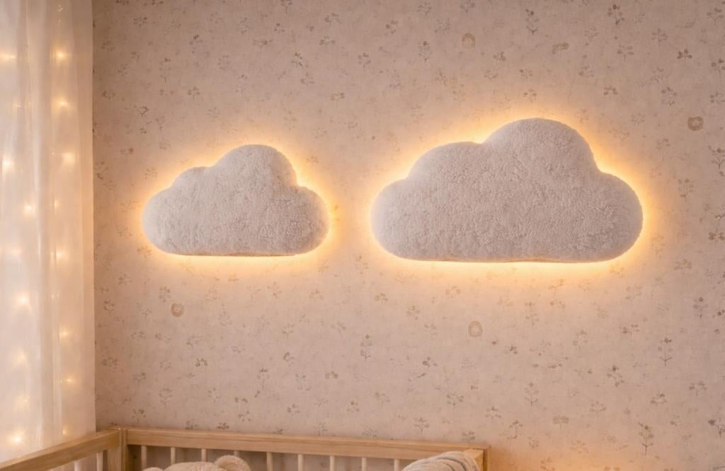 Wolkenlampjes / dreamlights baby-of kinderkamer, Kinderen en Baby's, Kinderkamer | Inrichting en Decoratie, Nieuw, Lamp, Ophalen of Verzenden
