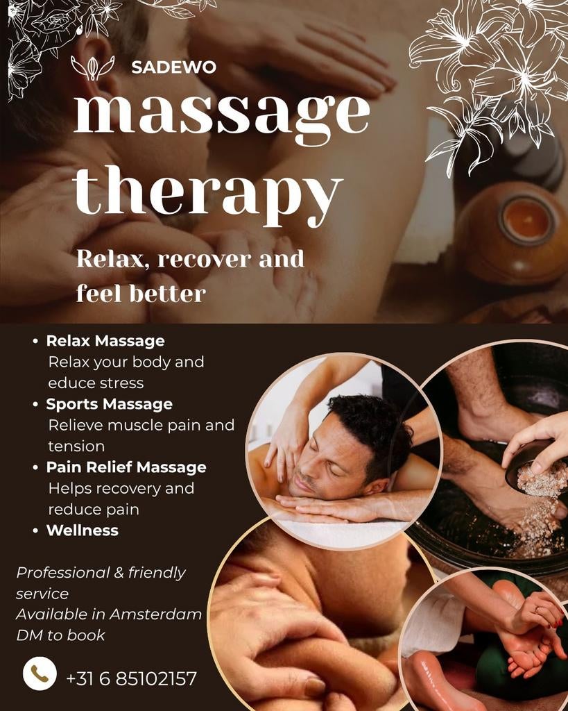 Affordable Massage Service–Professional Therapist(No Erotic), Ophalen of Verzenden, Nieuw, Overige typen