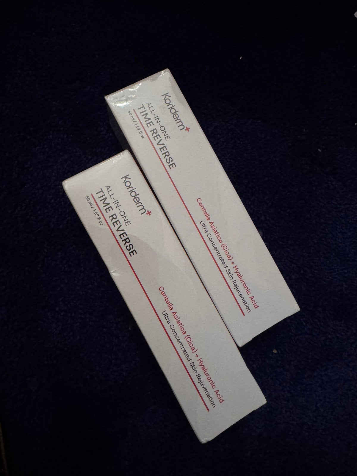 2x Koriderm Time Reverse Cream (All-In-One), Verzenden, Nieuw, Gehele gezicht, Verzorging