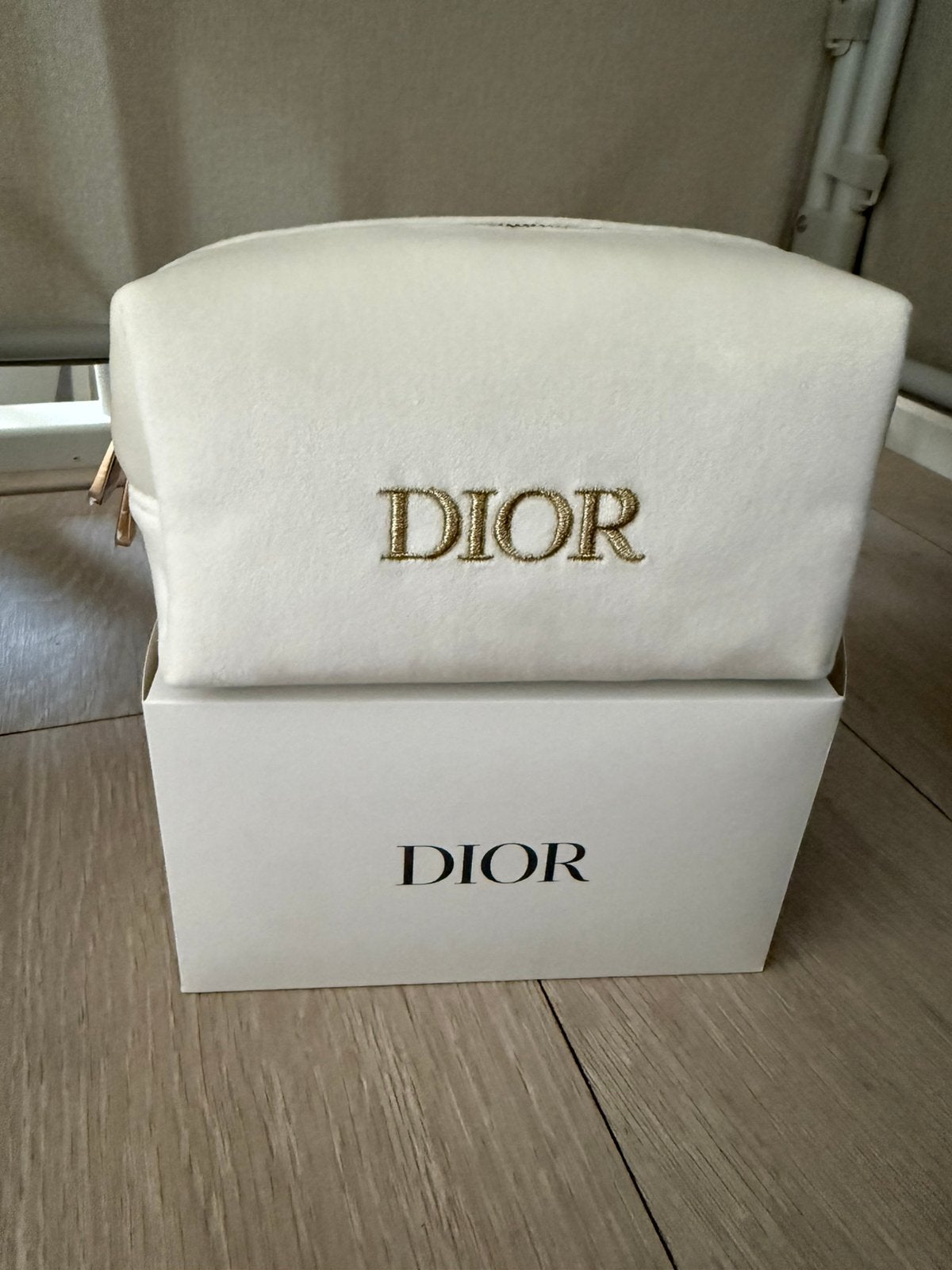 Dior toilettas pouch, Ophalen of Verzenden, Zo goed als nieuw, Dame