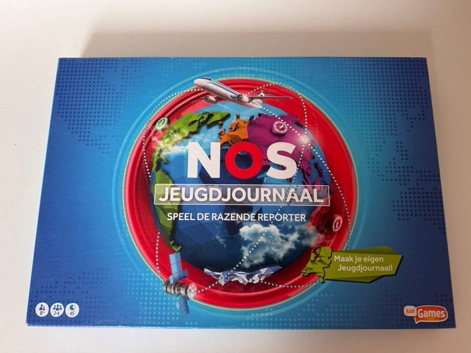 Gezelschapsspel jeugdjournaal spel, Ophalen of Verzenden, Zo goed als nieuw