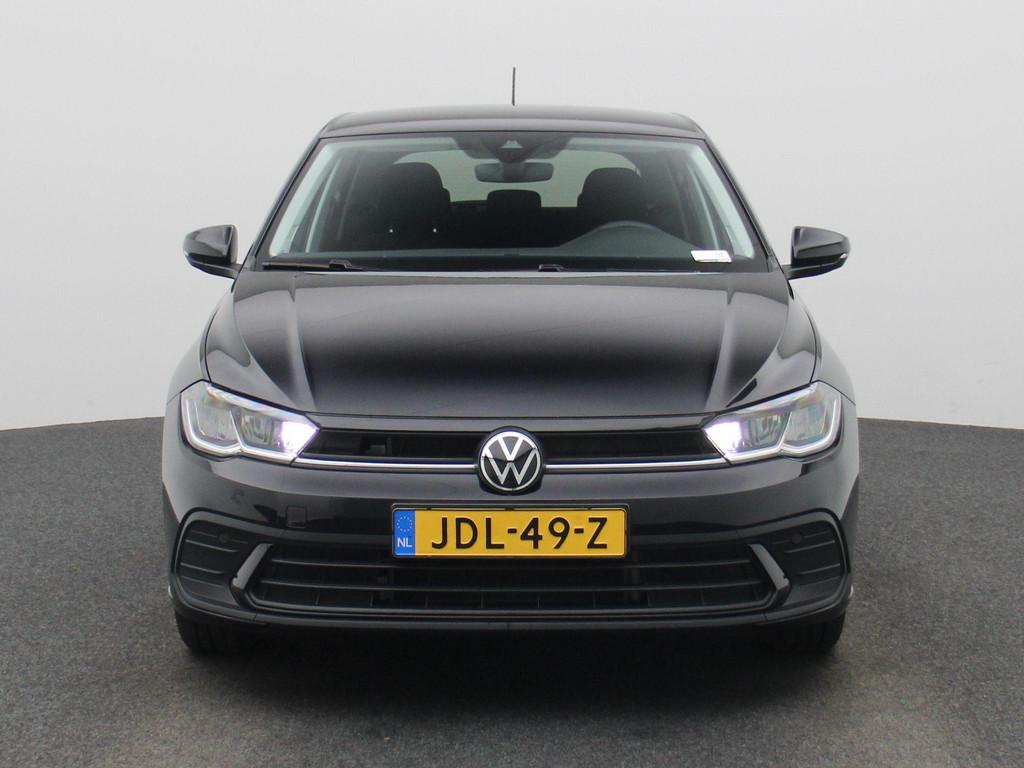 Volkswagen Polo 1.0 TSI Life Edition | Draadloze Apple Carpl, 12 maanden, Stof, 1073 kg, Zwart