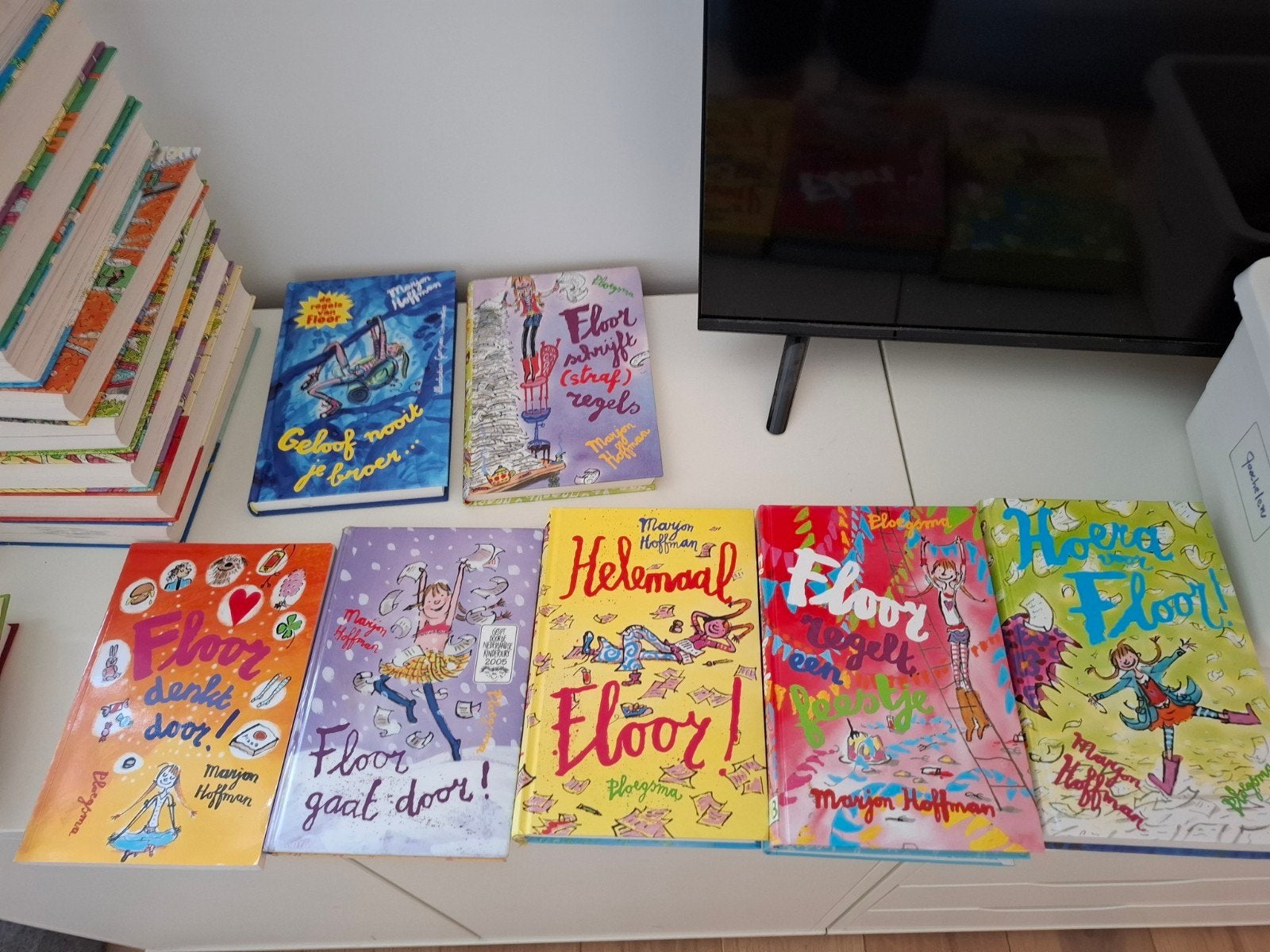 Regels van Floor boekenreeks van Marjon Hoffman (7 boeken), Boeken, Ophalen of Verzenden, Gelezen, Marjon Hoffman, Fictie
