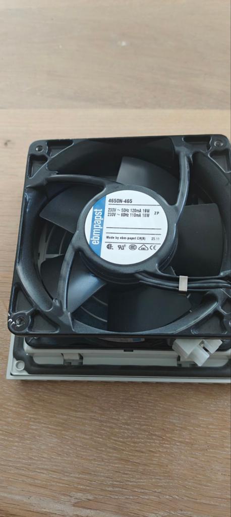 EBM-papst 4650N-465 Ventilator 230V 19W, Ophalen of Verzenden, Gebruikt, Overige