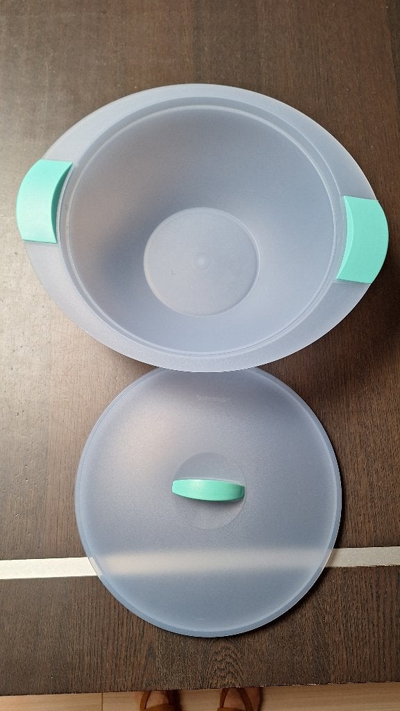 Tupperware saladeschaal, Ophalen, Blauw, Overige typen, Zo goed als nieuw