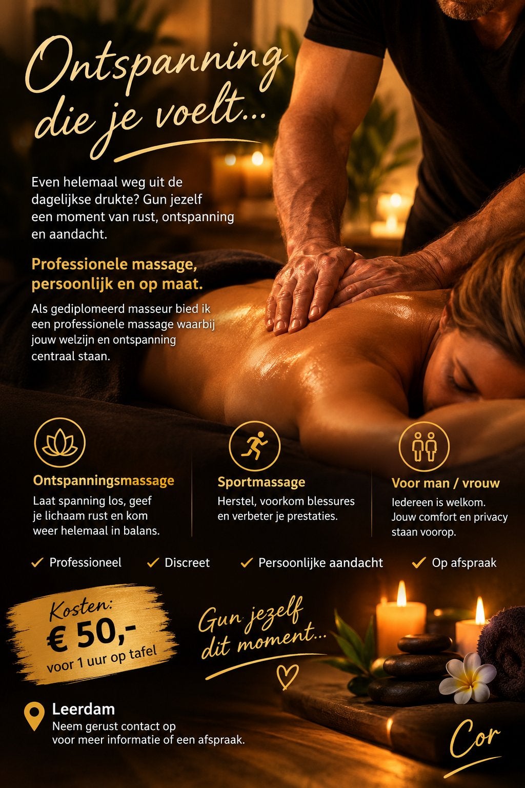 Massage, Ontspanningsmassage