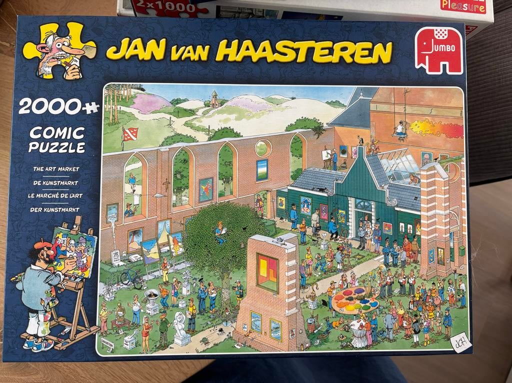 12 Jan van Haasteren diverse puzzels, Ophalen, Zo goed als nieuw