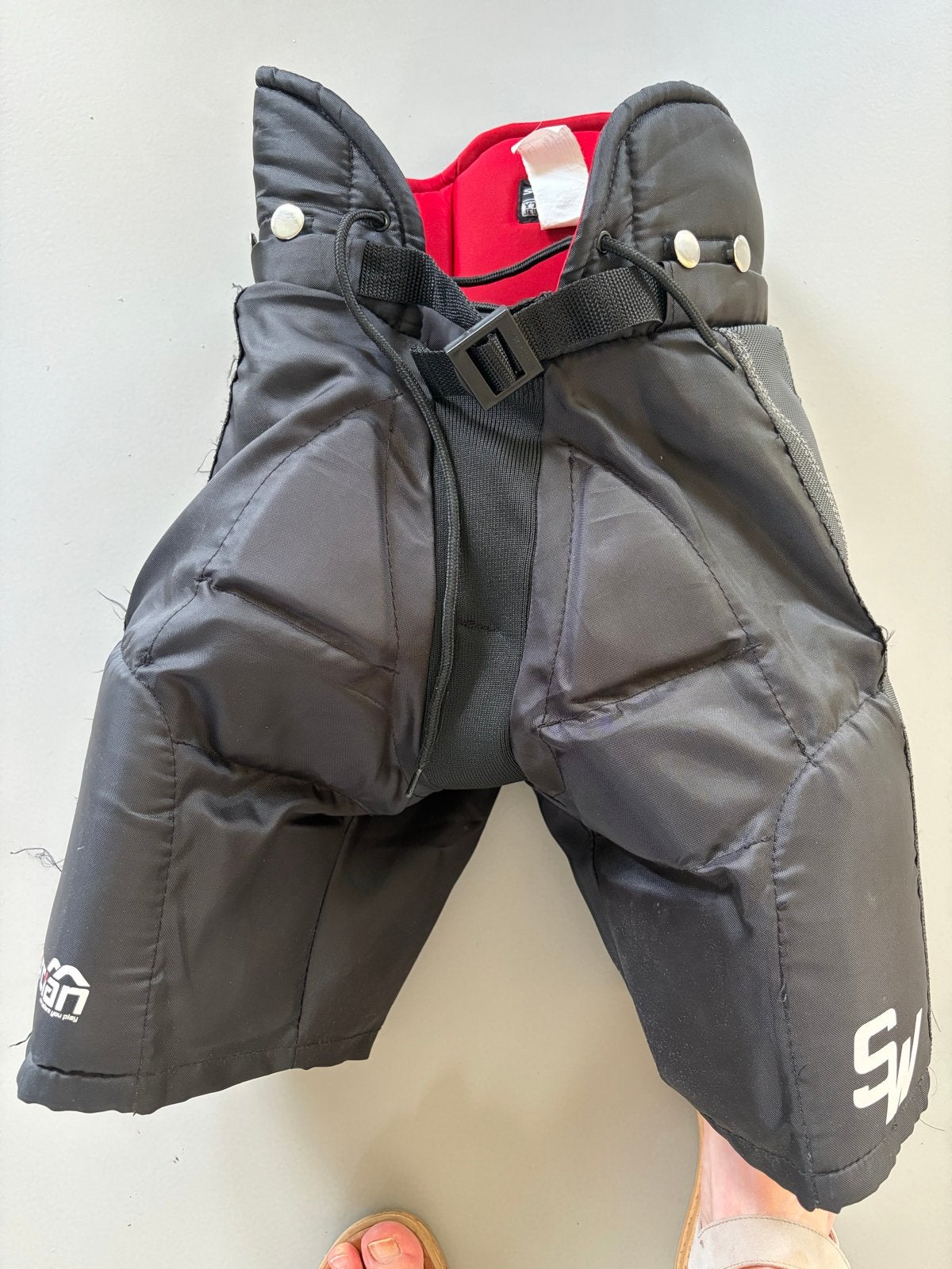 Zwarte keepers hockeybroek (5030), Ophalen of Verzenden, Gebruikt, Kleding