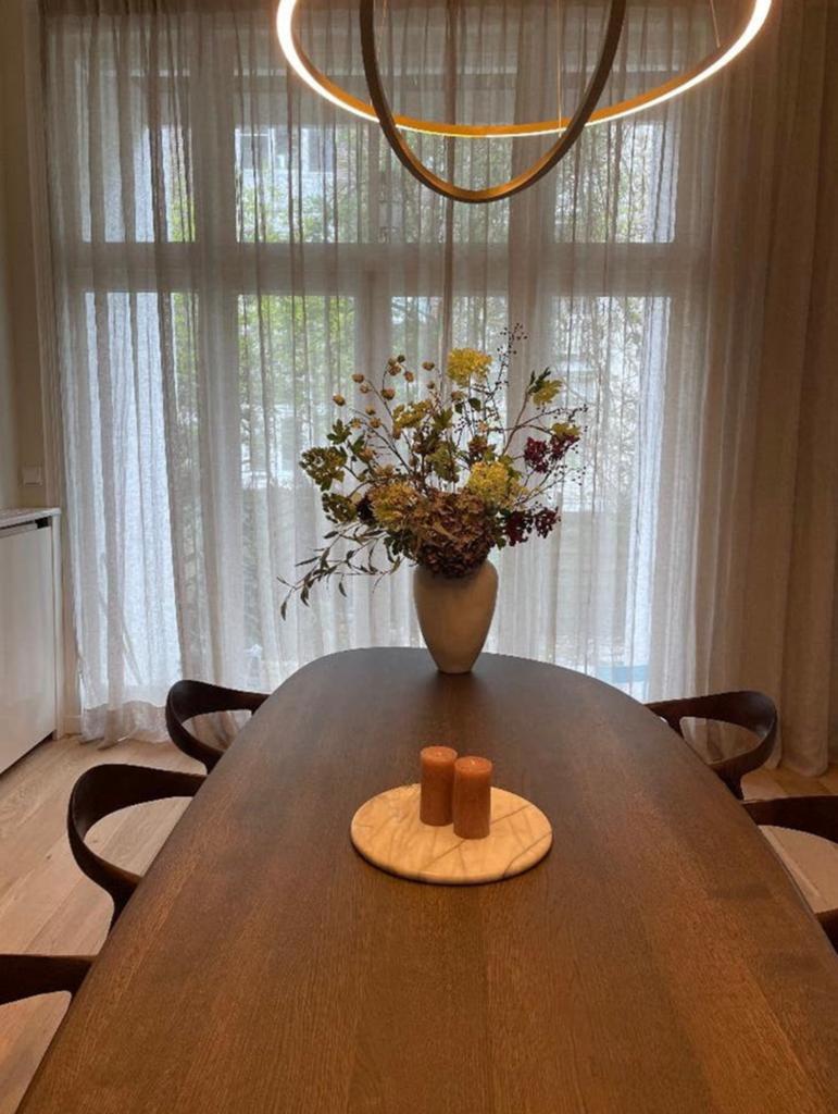 Marmeren schaal, Huis en Inrichting, Ophalen of Verzenden, Zo goed als nieuw, Rond, Glas
