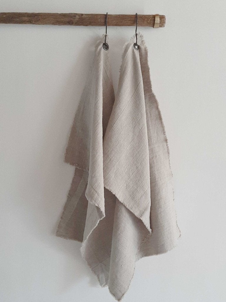 Keukendoek linnen met zeiloog, Www.jufbrocante.nl, Www.jufbrocante.nl, Nieuw, Ophalen of Verzenden