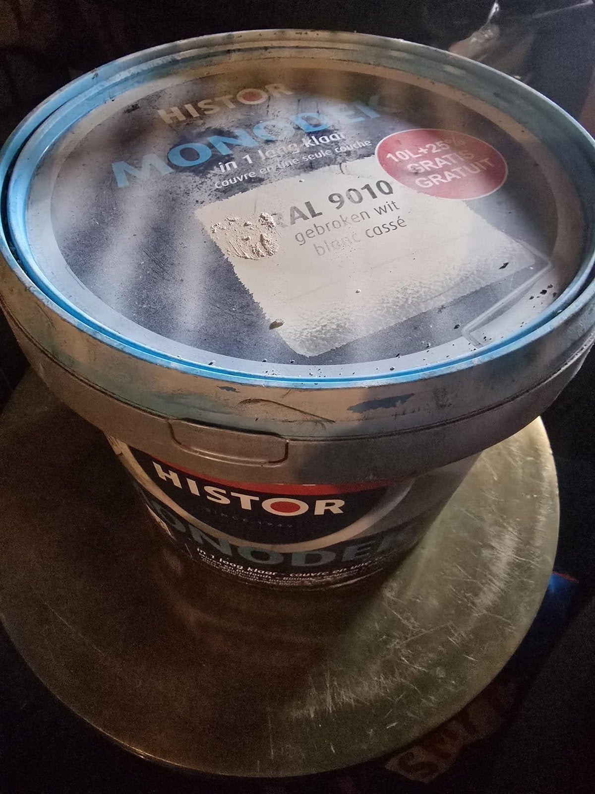 Histor 9010 gebrokenwit verf, Ophalen, Zo goed als nieuw, Wit, Verf