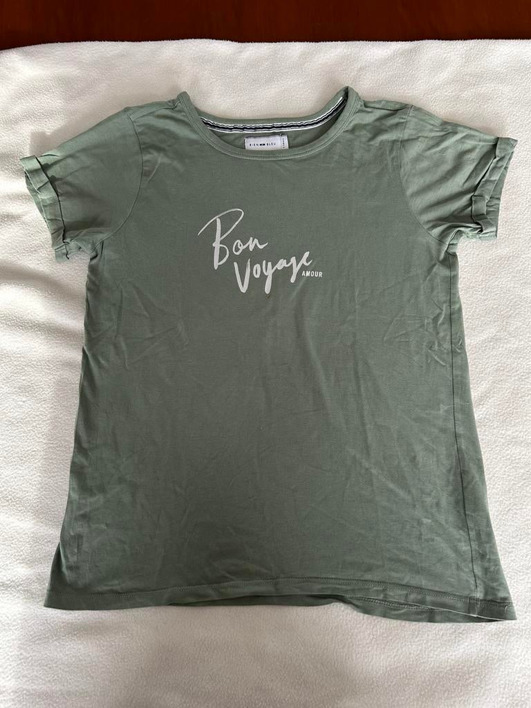 Leuk t-shirt van Bien Bleu maat XS, Ophalen of Verzenden, Zo goed als nieuw, Maat 34 (XS) of kleiner, Korte mouw