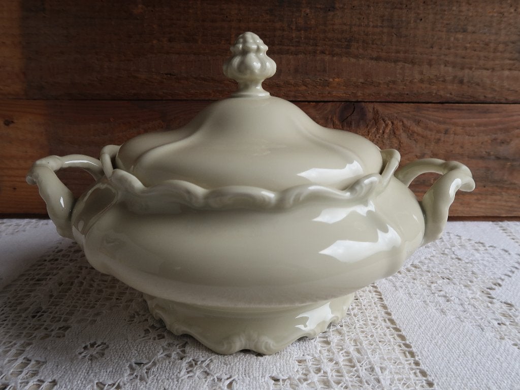 Antieke terrine met deksel Rosenthal Selb Germany Pompadour, Ophalen of Verzenden