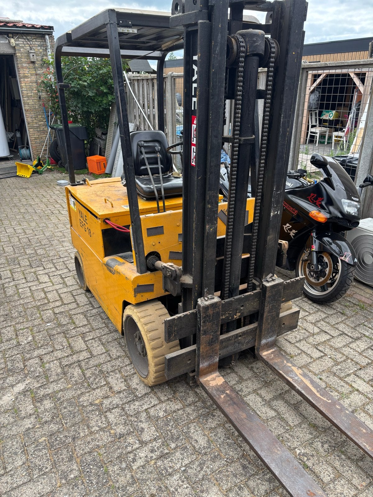 Yale Elektrische Heftruck - EGS 18, Zakelijke goederen, Machines en Bouw | Heftrucks en Intern transport, 1000 tot 2000 kg, Ophalen