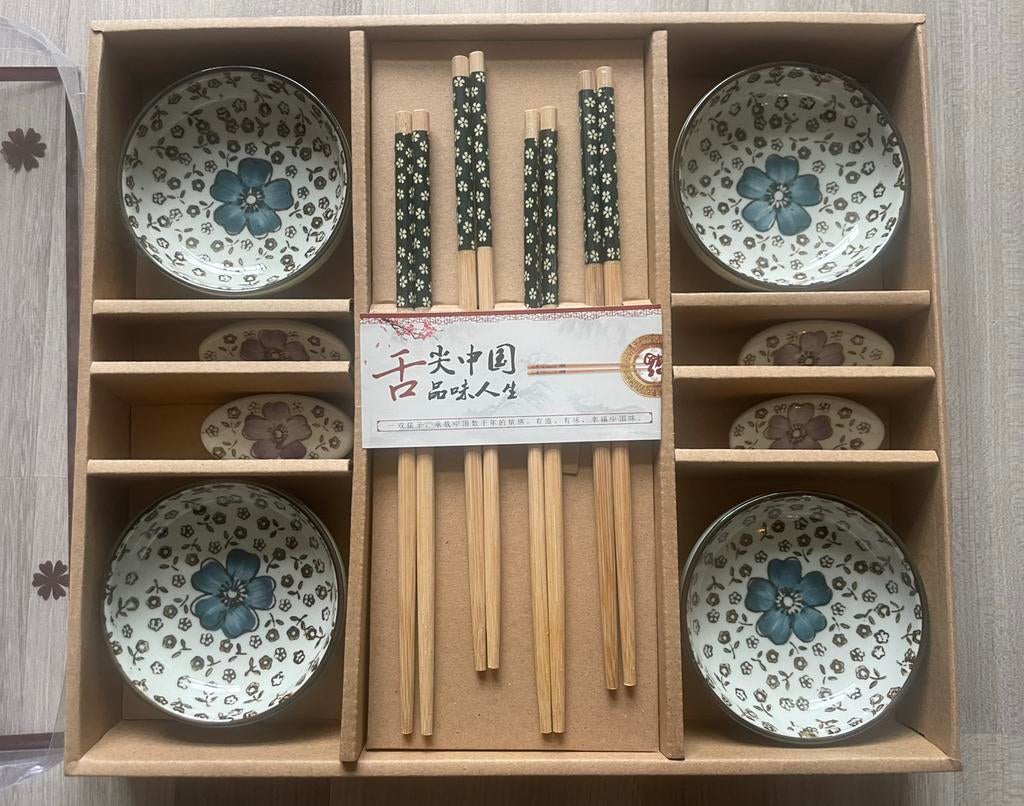 Sushi servies set nieuw in verpakking, Ophalen, Nieuw, Overige stijlen