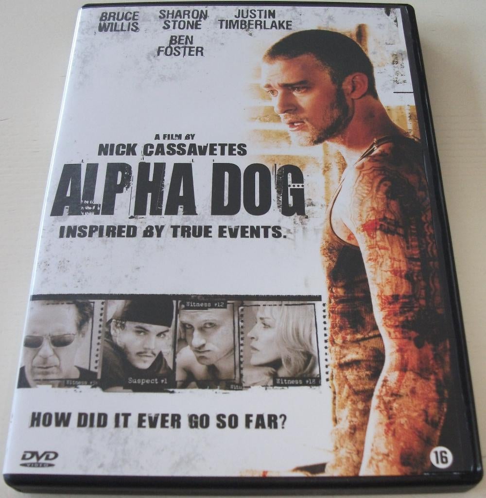 Dvd *** ALPHA DOG *** How did it ever go so far?, Vanaf 16 jaar, Ophalen of Verzenden, Zo goed als nieuw, Maffia en Misdaad