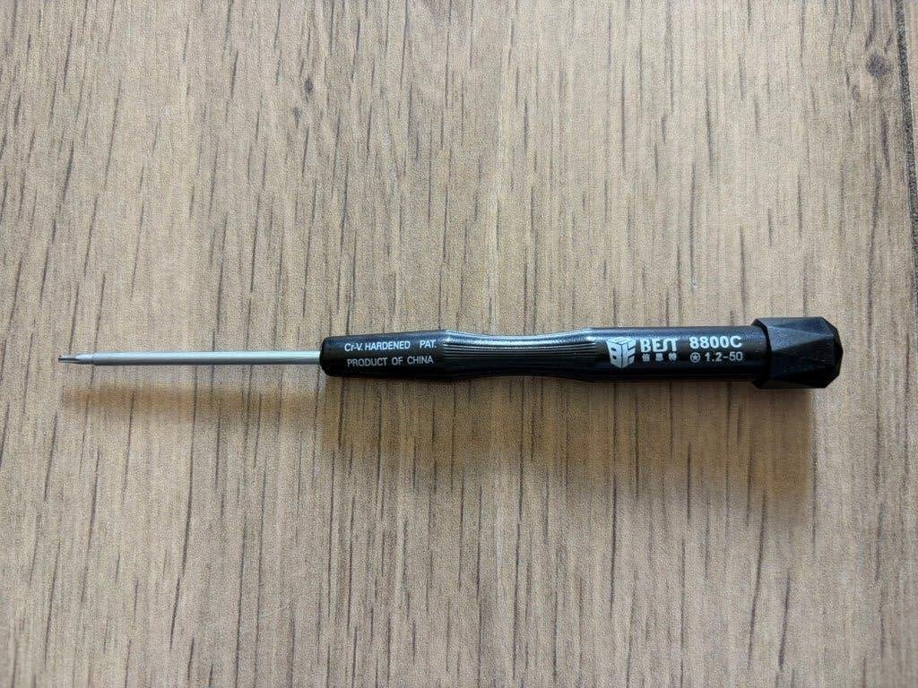 Apple Macbook pentalobe schroevendraaier 5 punts 1.2mm, Ophalen of Verzenden, Nieuw