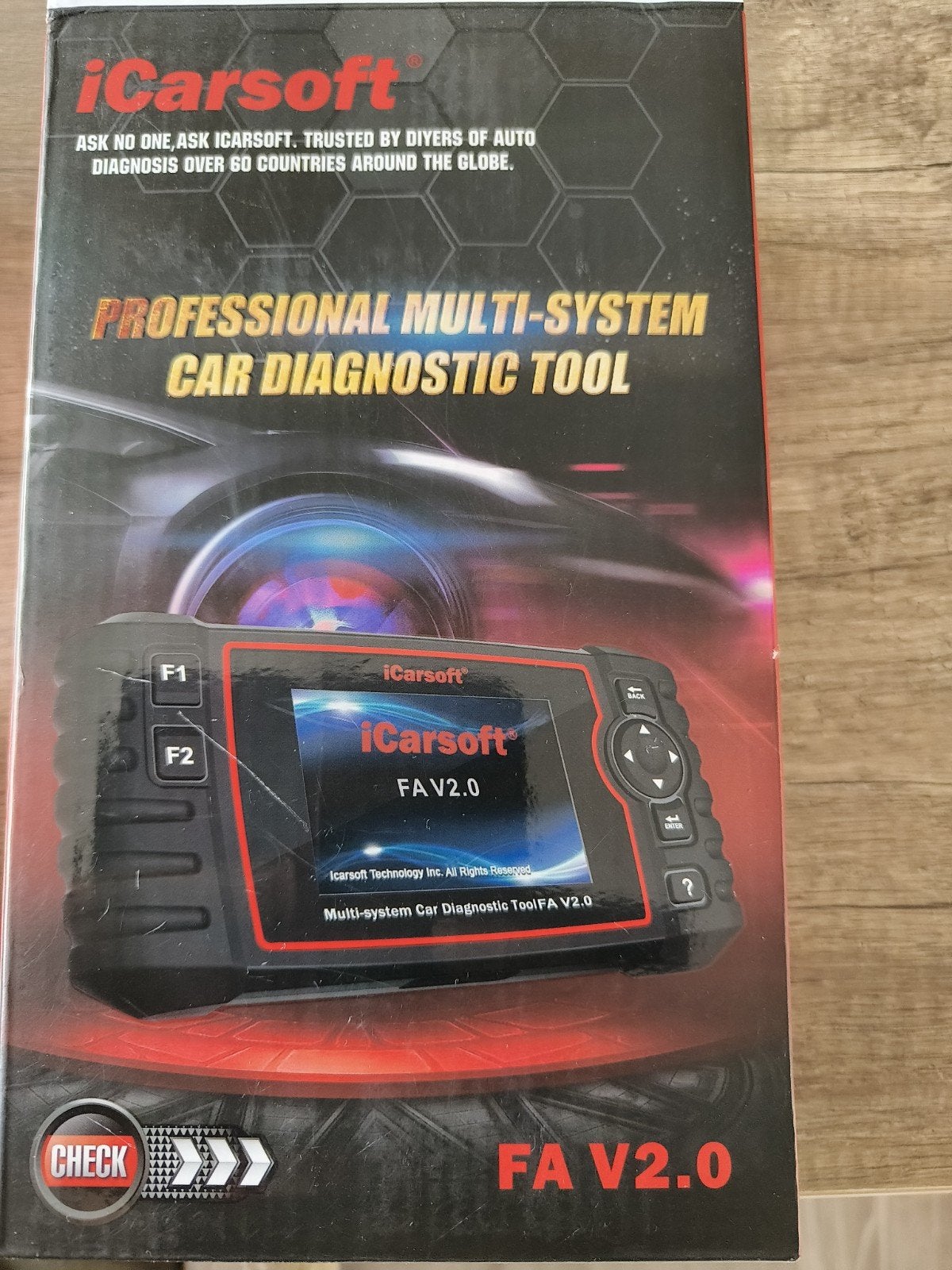 Fiat iCarsoft FA V2.0 Multi-System Auto Diagnosel, Ophalen of Verzenden, Zo goed als nieuw
