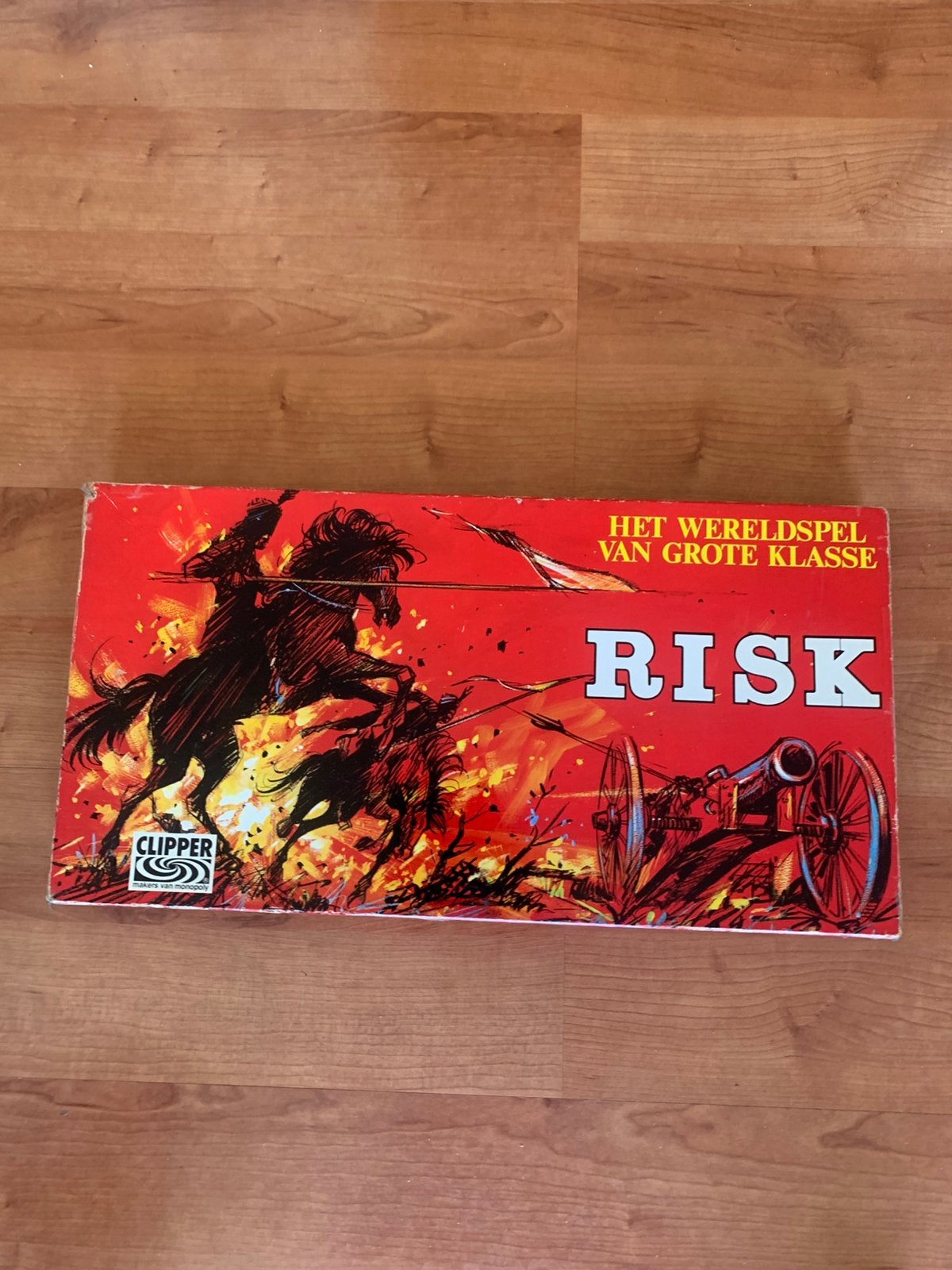 Risk rode doos, compleet, Ophalen of Verzenden, Zo goed als nieuw