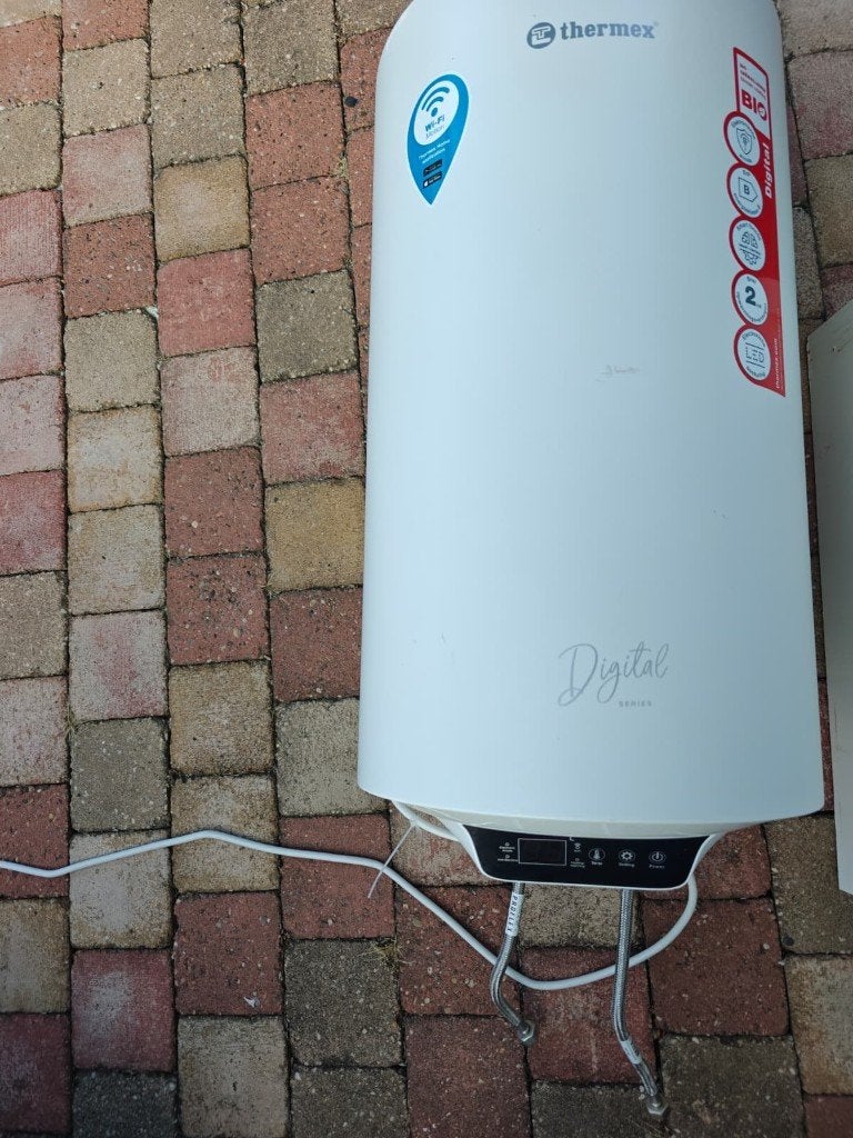 Thermex Digital 50 liter elektrische boiler, 20 tot 100 liter, Boiler, Ophalen of Verzenden, Minder dan 3 jaar oud
