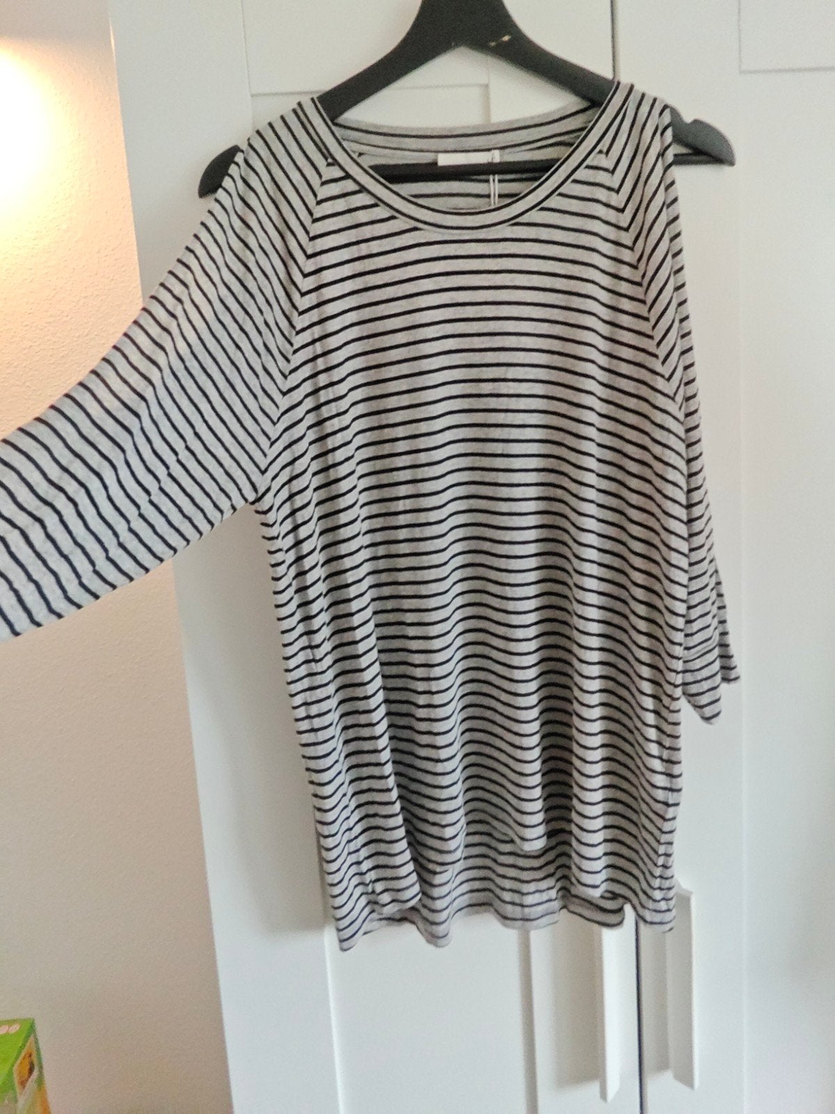 SuperTrash gestreepte top met lange mouwen, Maat 38/40 (M), SuperTrash, Zwart, Nieuw
