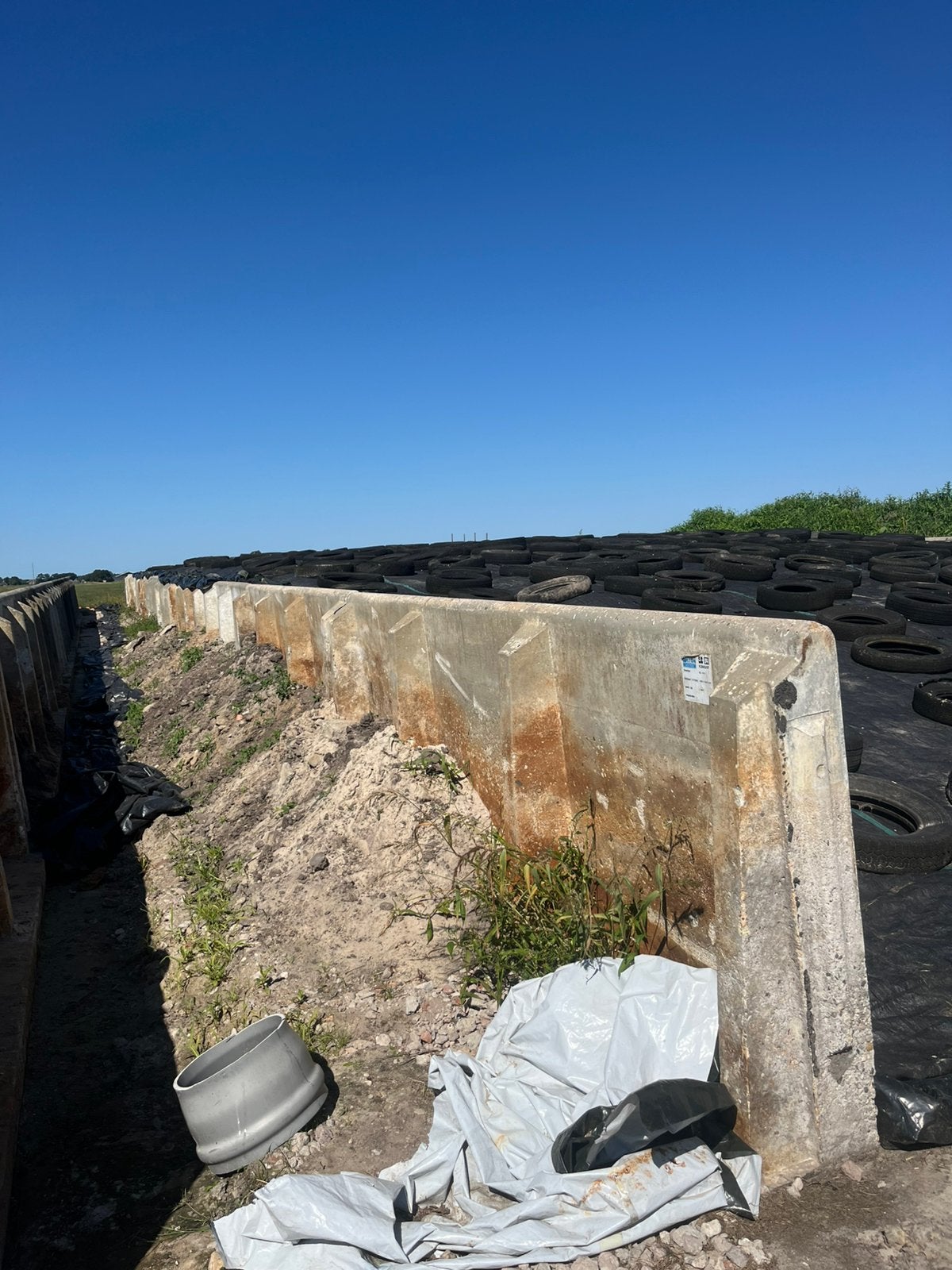 Bosch silowanden keerwanden sleufsilo, Ophalen, Gebruikt