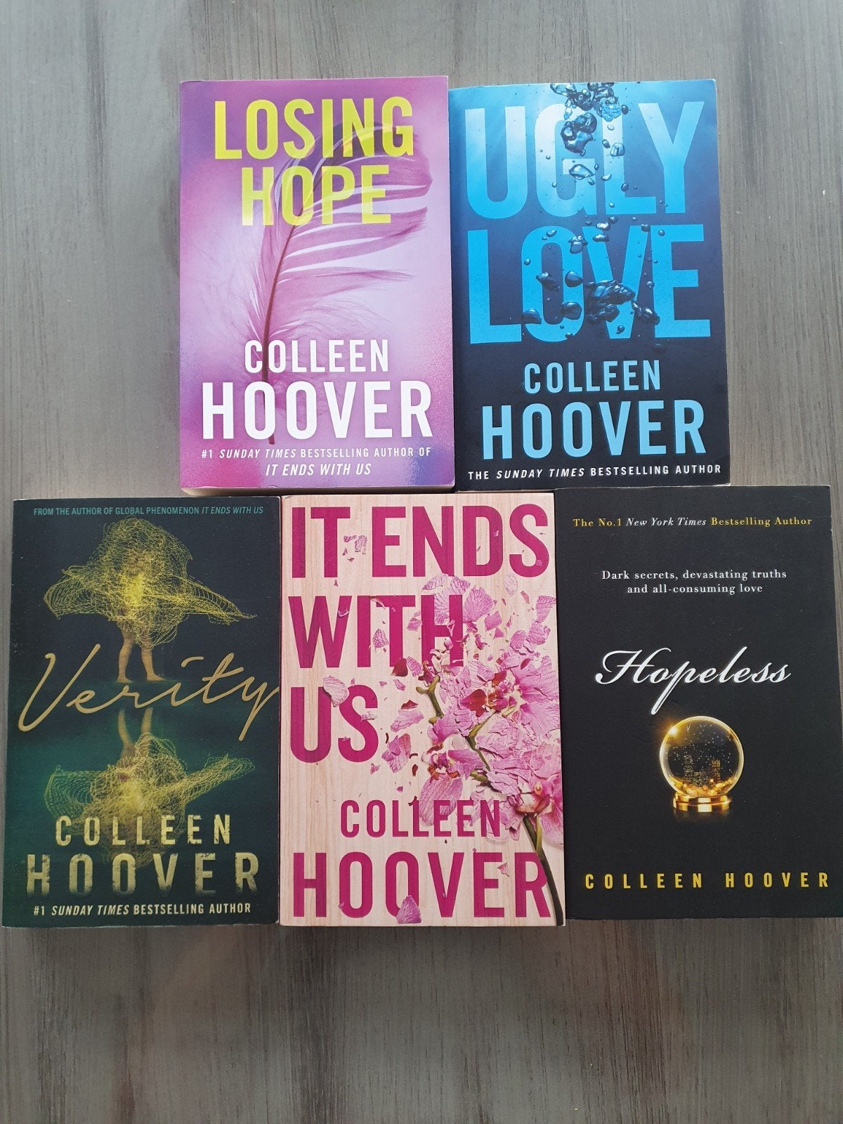 5 leuke boeken van Colleen Hoover tekoop!, Ophalen of Verzenden, Zo goed als nieuw
