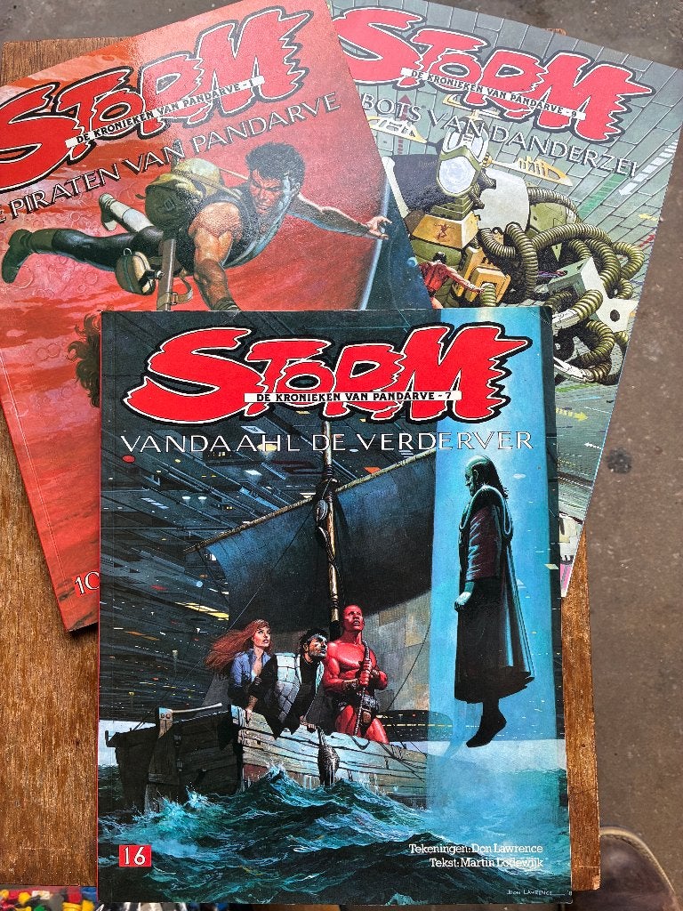LOSSE VERKOOP ; Storm (Don Lawrence) div. delen , zie omschr, Meerdere stripboeken, Ophalen of Verzenden, Zo goed als nieuw, Don Lawrence, Martin Lodewijk