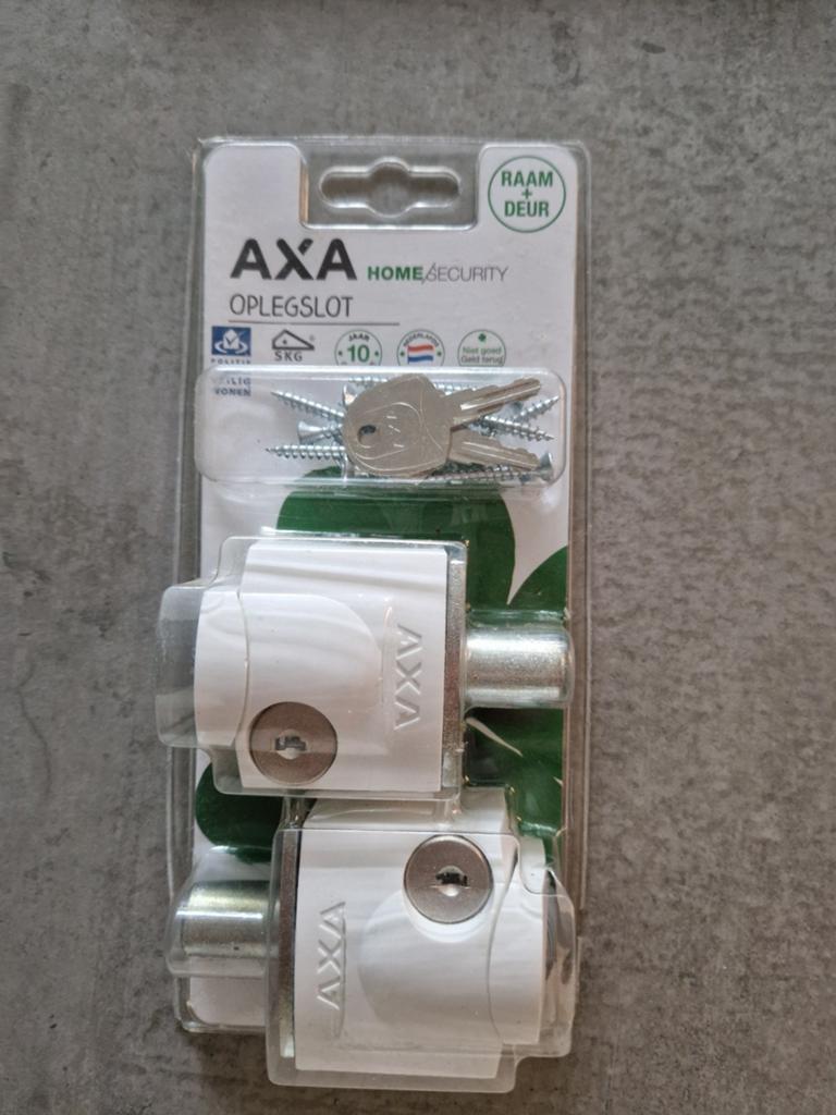 AXA oplegslot, Verzenden, Nieuw, Rvs, Slot