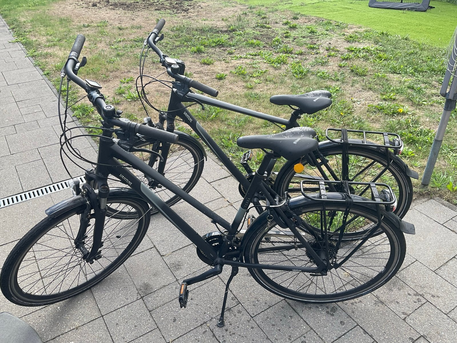 28 inch Vantuy Terra heren- en damesfiets met 21 versnelling, Gebruikt, Velgrem, Versnellingen, Ophalen