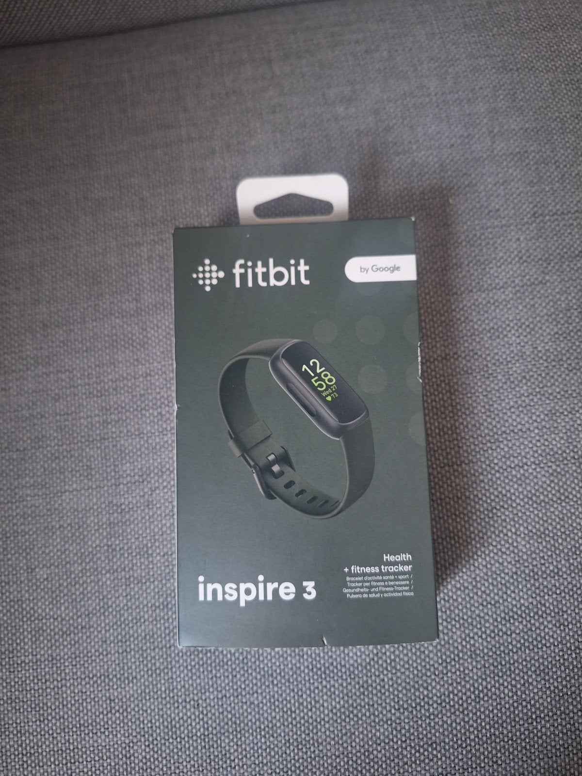 Fitbit Inspire 3 Health & Fitness Tracker, Ophalen, Gebruikt, Zwart, Fitbit