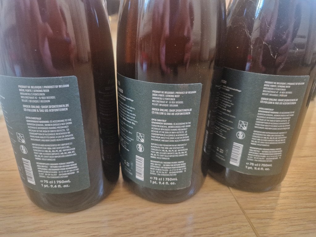 3 Fonteinen bier, Verzamelen, Ophalen, Zo goed als nieuw, Flesje(s), Overige merken