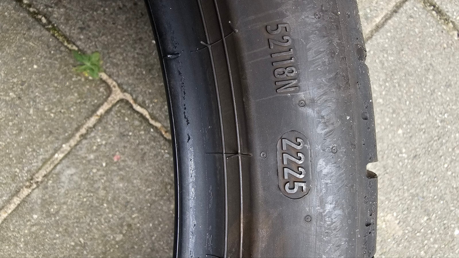 2 zo goed als nieuwe banden met 7 mm profiel, 245 mm, Ophalen of Verzenden, Band(en), 20 inch