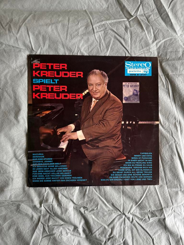 Peter Kreuder speelt Peter Kreuder LP, Ophalen, Gebruikt, Originele persing, 12 inch