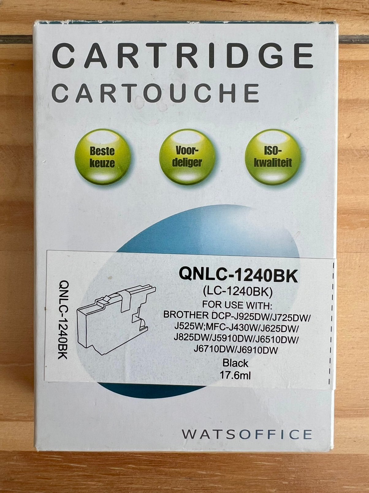 Cartridge printerinkt LC-1240BK, Ophalen, Nieuw