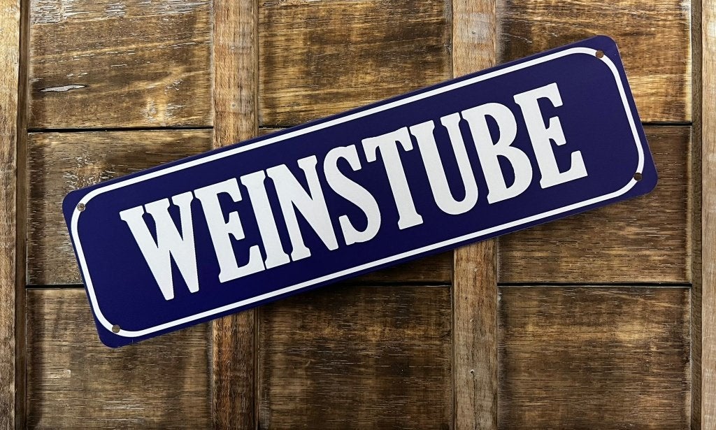 Weinstube wijn reclamebord van metaal wandbord decoratie