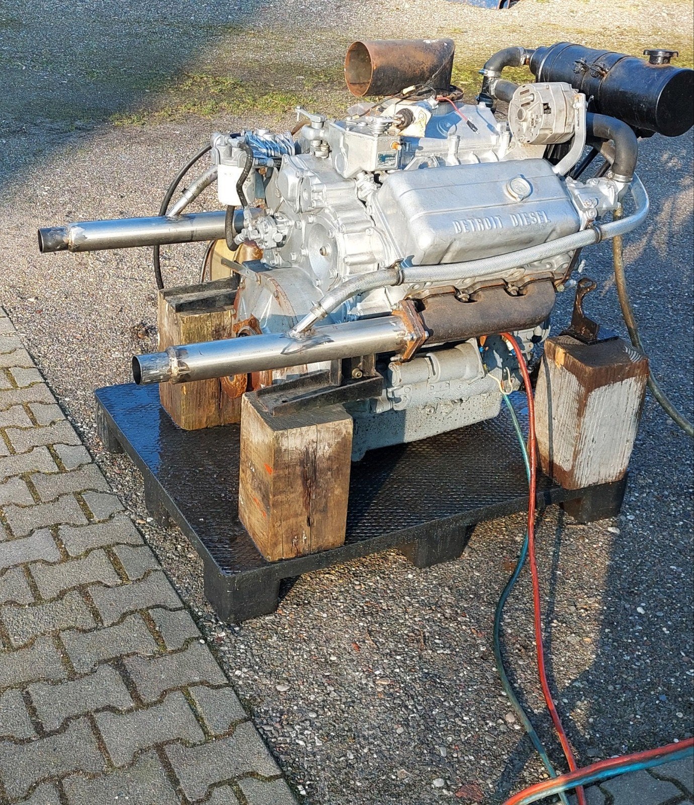 Detroit Diesel V6 200pk, Auto-onderdelen, Ophalen, Gebruikt