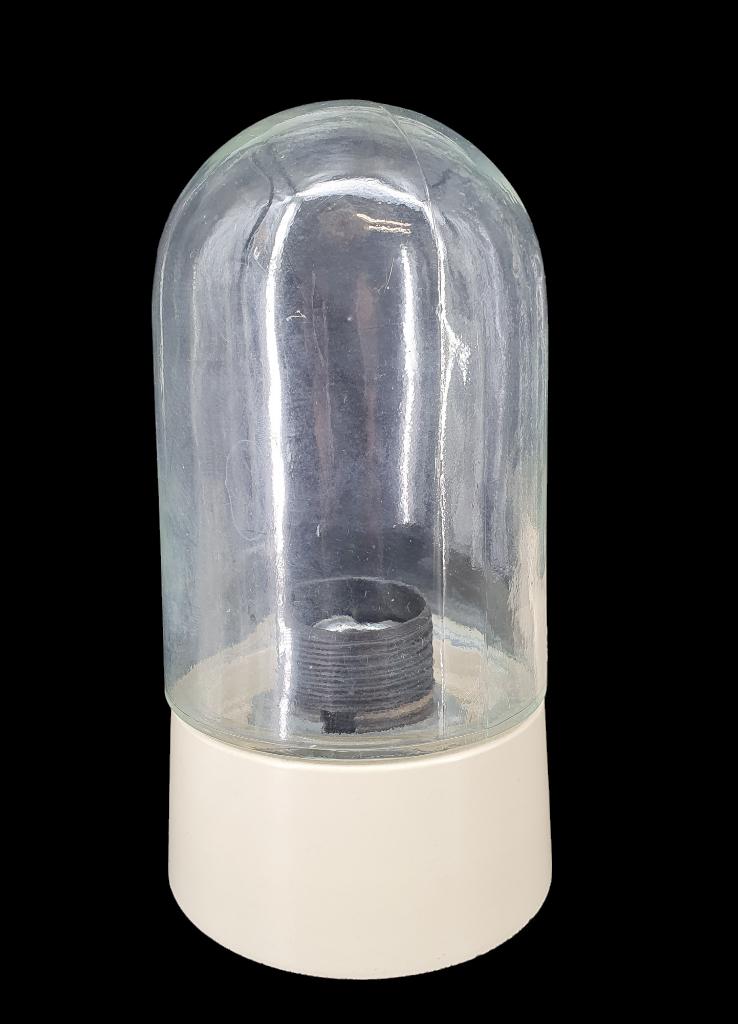 1899 vintage glazen plafoniere plafonniere stallamp lamp, Gebruikt, Minder dan 50 watt, Wandlamp, Ophalen of Verzenden