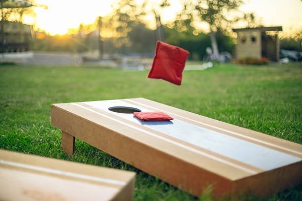 Pit gooien / Cornhole spel €35,- te huur, Ophalen of Verzenden, Nieuw, Overige