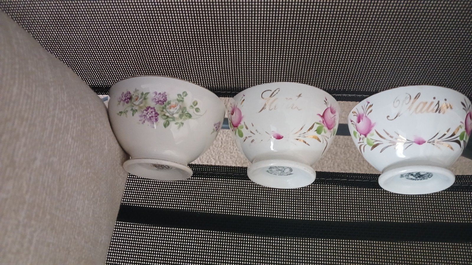 3 kommen societe ceramique, Antiek en Kunst, Antiek | Servies los, Ophalen of Verzenden