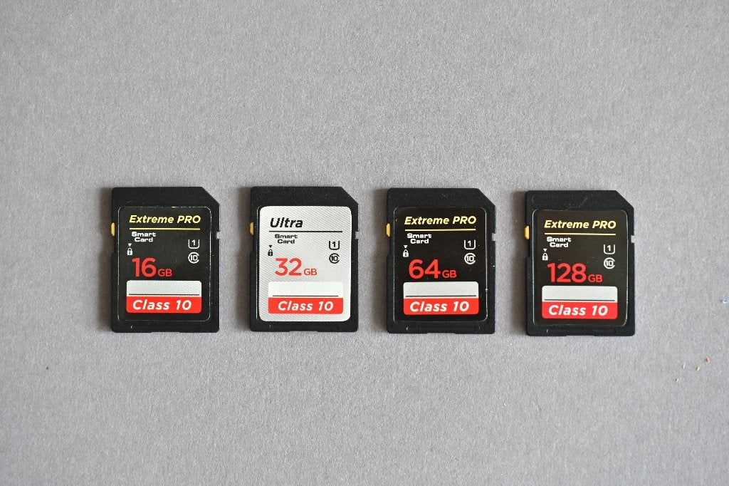 SD cards 16,32,64,128 gb, ZIE OMSCHR. # Nieuw # p.st. VANAF:, Ophalen of Verzenden, Nieuw, Fotocamera