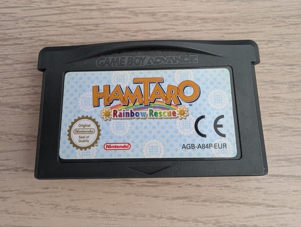Hamtaro Rainbow Rescue| Game Boy Advance, Spelcomputers en Games, Games | Nintendo Game Boy, Zo goed als nieuw, Avontuur en Actie
