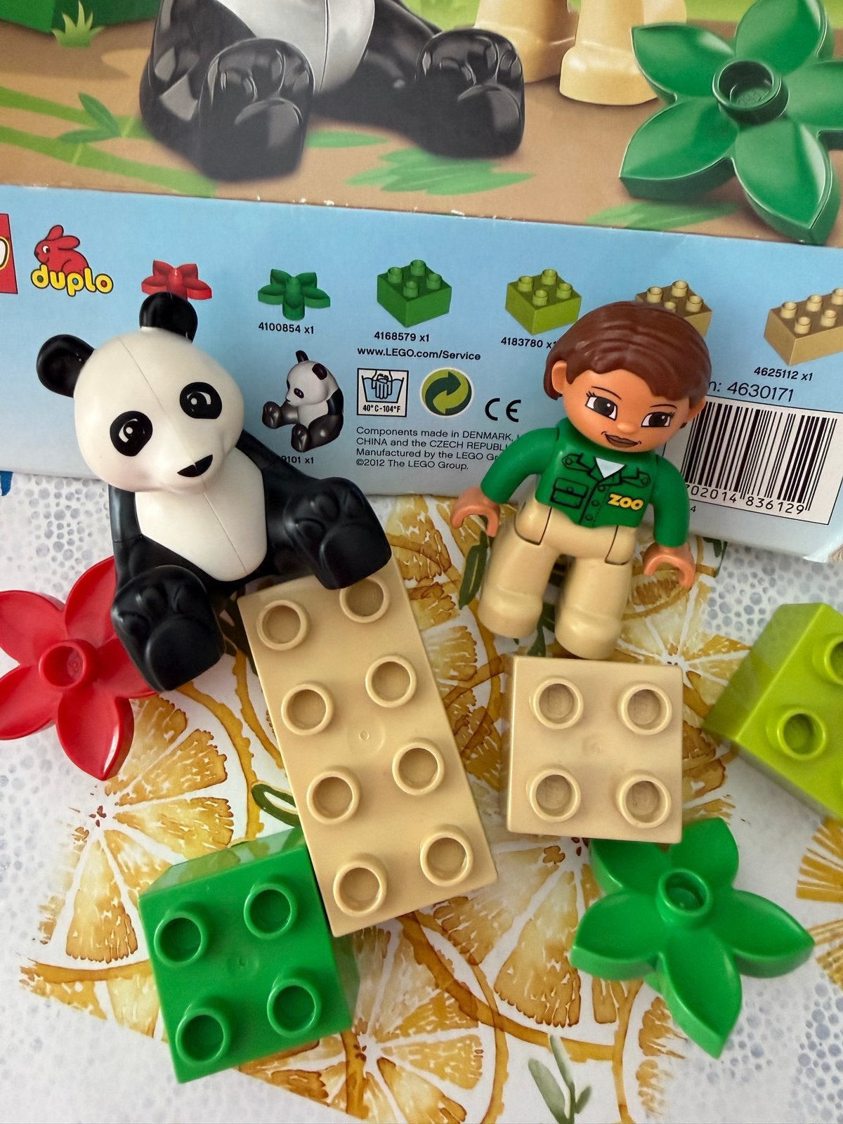 LEGO Duplo 6173 Panda set - Compleet en in mooie staat, Kinderen en Baby's, Speelgoed | Duplo en Lego, Overige thema's, Ophalen of Verzenden