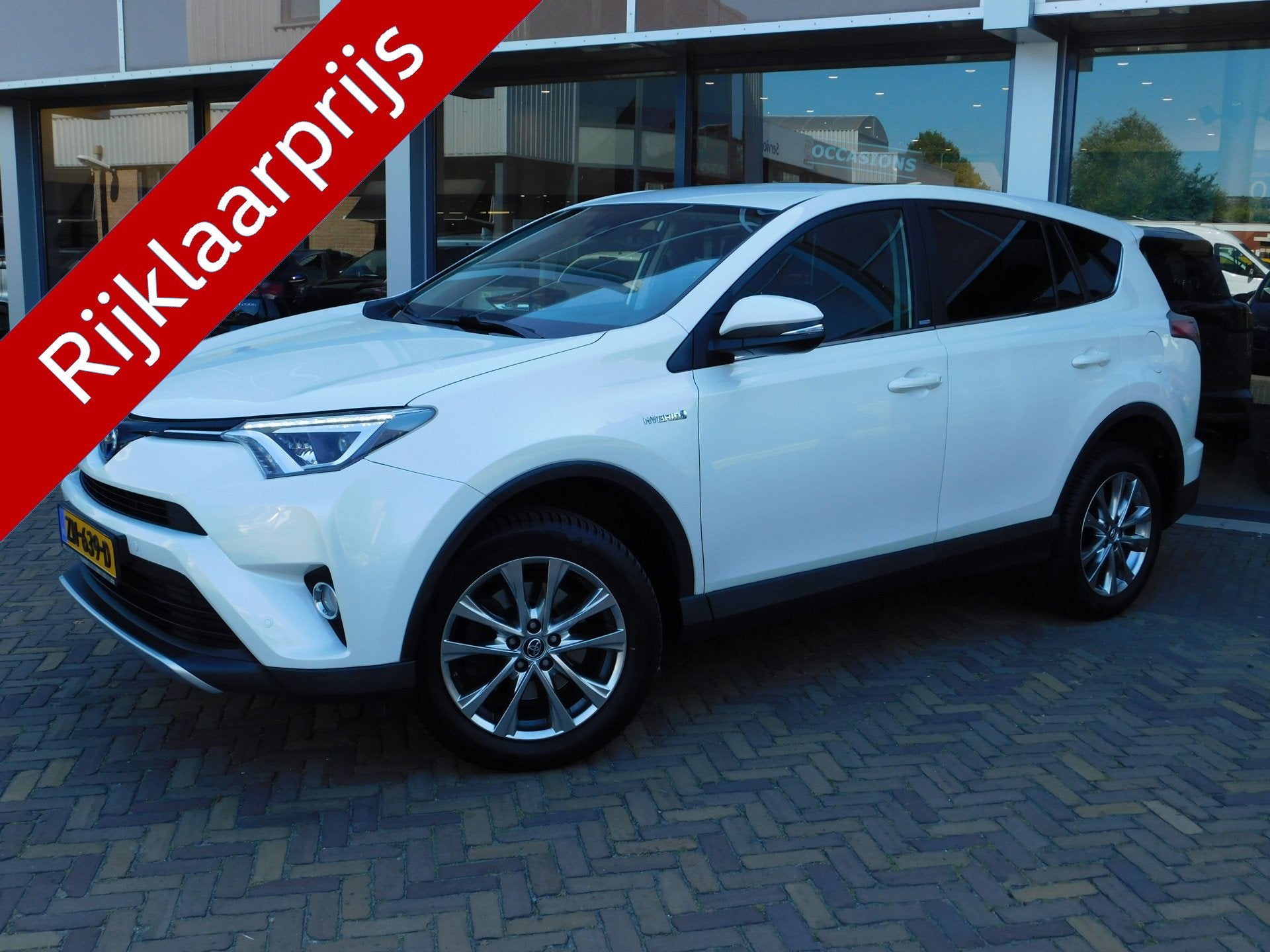 Toyota RAV4 2.5 Hybrid AWD Dynamic | 1.650KG Trekgewicht, Automaat, 12 maanden, Stof, Gebruikt