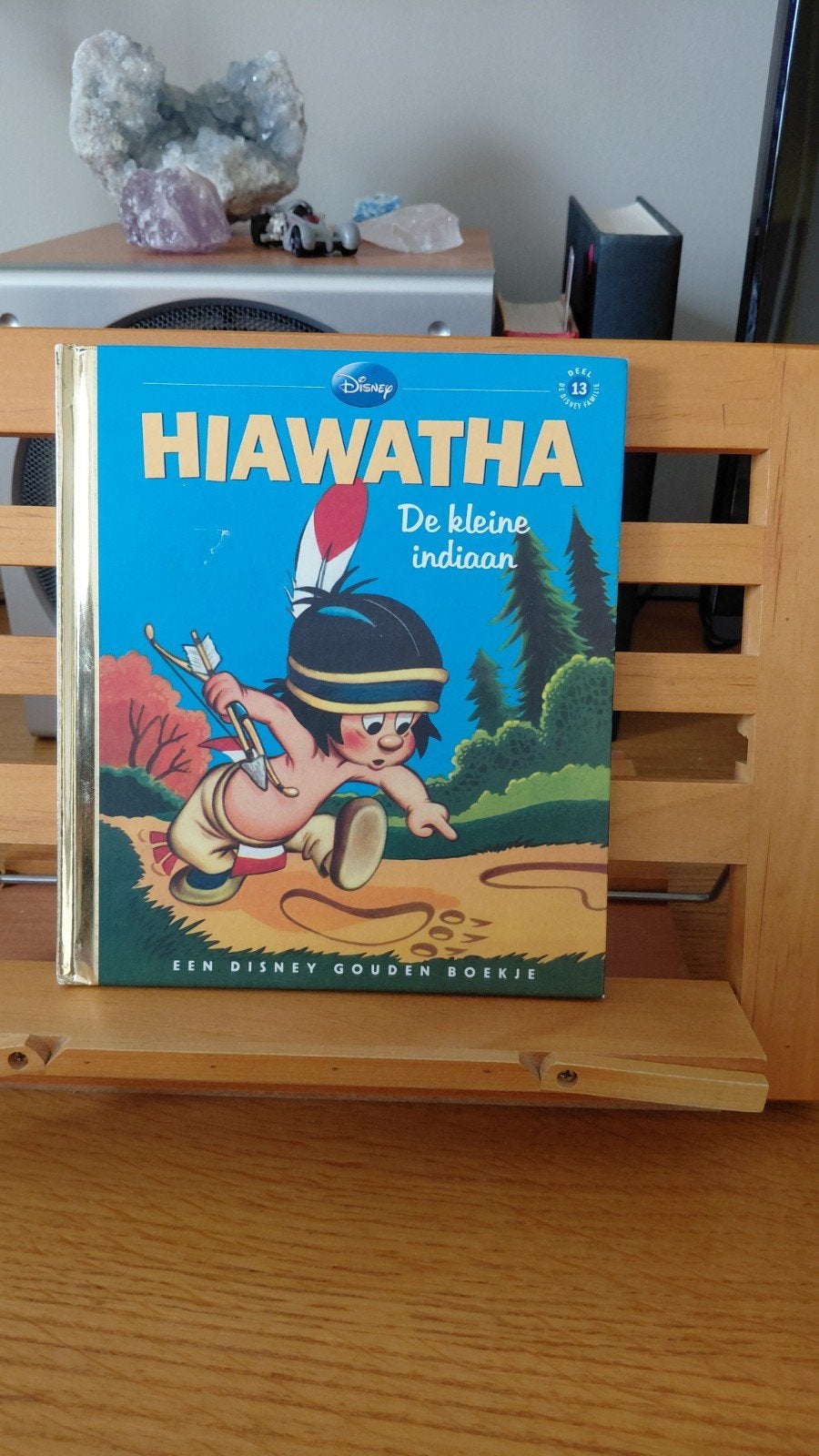 Disney Gouden Boekje: Hiawatha De kleine indiaan, Ophalen of Verzenden, Gelezen, Walt Disney, Sprookjes