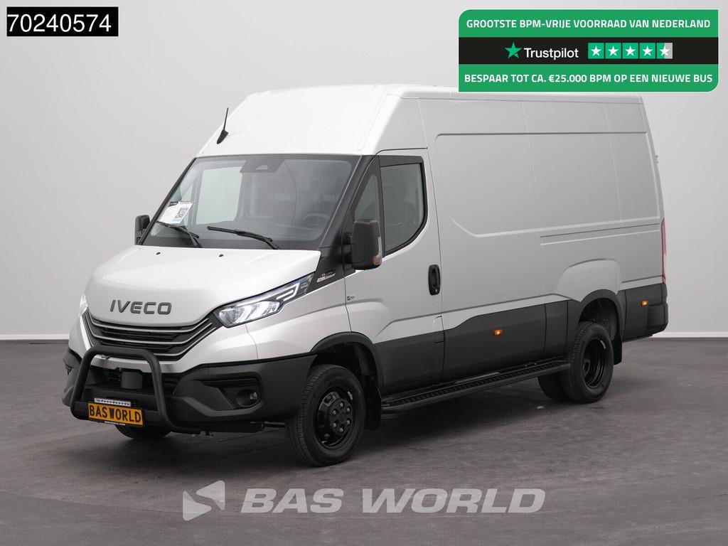 Iveco Daily 35C18 BPM VRIJ! 3.0L Black Edition Automaat 180P, Auto's, Automaat, Stof, Euro 6, 4 cilinders