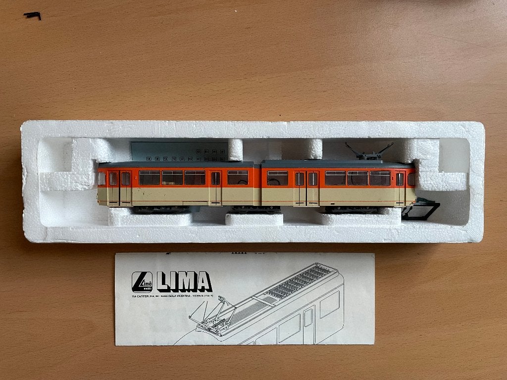 Lima H0 208502 Düwag GT6 gelede tram, Hobby en Vrije tijd, Gebruikt, Ophalen of Verzenden, Analoog, Lima