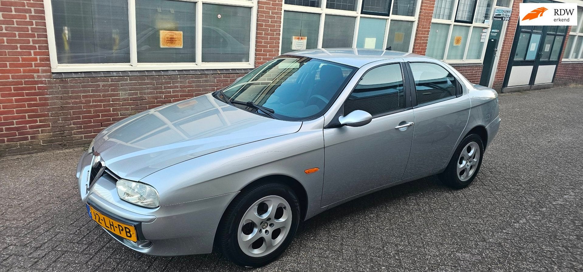 Alfa Romeo 156 1.8 T.Spark Impression lage kms nl auto, Voorwielaandrijving, Automatische klimaatregeling, Gebruikt, 4 cilinders