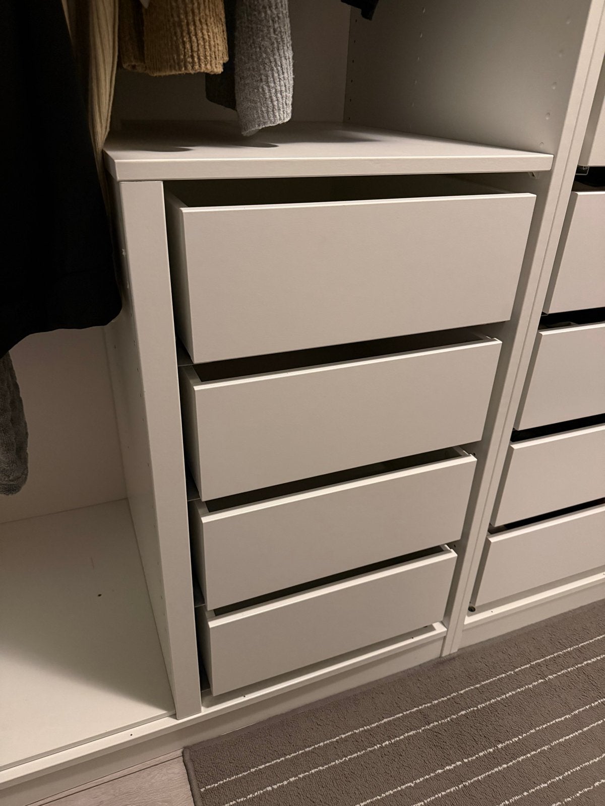 IKEA Pax komplement inzet met lades - Zo goed als nieuw, Ophalen, 200 cm of meer, 50 tot 100 cm, Zo goed als nieuw