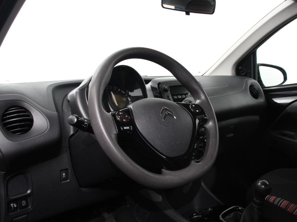 Citroen C1 1.0 VTi Feel Airco Bluetooth Led DAB, Auto's, Stof, Gebruikt, Euro 6, 4 stoelen